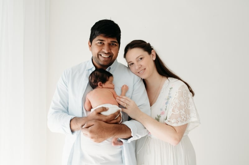 Damien, Vanessa and Emmanuel